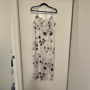 White floral Dynamite dress. XL